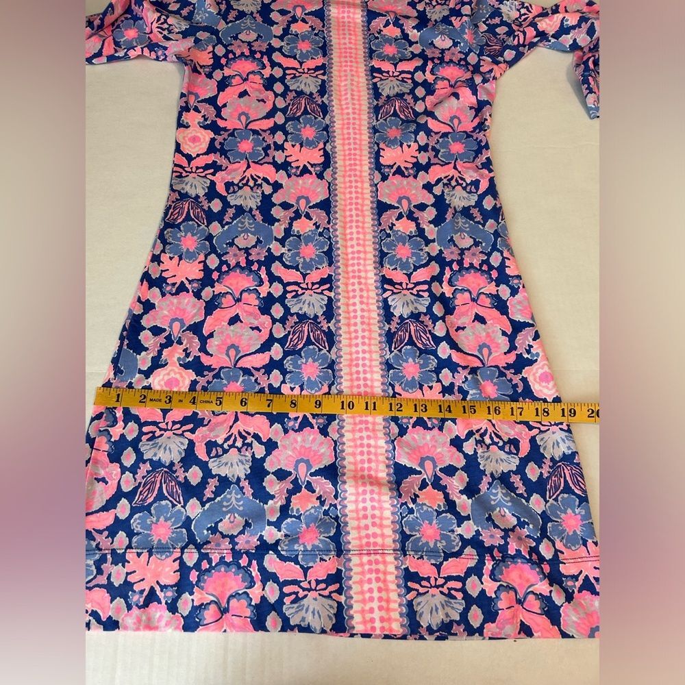 Lilly Pulitzer Marlowe Iris Blue Werk It Engineered Marlow Dress Size S - Picture 8 of 9